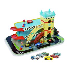 Le Toy Van Garage & Car Set