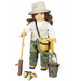The Queen's Treasures Fishing Adventure Set, Includes Pants, Shirt, Vest, Hat, Hiking Boots, Pole, Fish, and So Much More! Fits 18 Inch Girl Dolls.