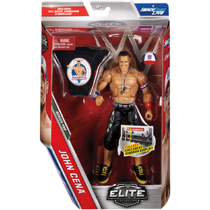 WWE John Cena -  Elite 50 Toy Wrestling Action Figure