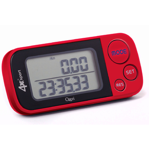 Ozeri 4x3sport Pocket 3D Pedometer and Activity Tracker with Tri-Axis Technology & 30 Day Memory
