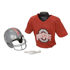 Franklin Sports NCAA Ohio State Buckeyes Helmet/Jersey Set