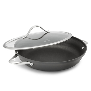 Contemporary Nonstick 12" Everyday Pan w/ Cover