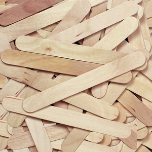 Pacon Jumbo Wooden Craft Sticks, Bundle Of 2
