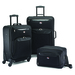 Brookfield 3pc Luggage Set Black