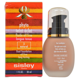 Sisley Phyto Fluid Foundation Oil Free - 3 Natural by for Women - 1 oz Foundation