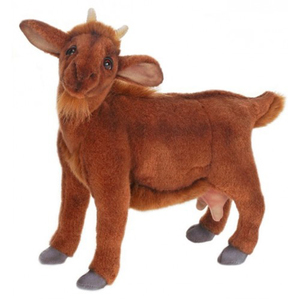 hansa Brown Goat Plush