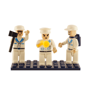 Brictek Navy Mini Figurines