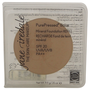 Jane Iredale PurePressed Base Mineral Foundation Refill SPF 20 - Amber by for Women - 0.35 oz Foundation (Refill)