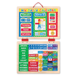 My Magnetic Daily Calendar Ages 3-7 Years