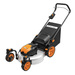 19" Electric Lawn Mower w/ Caster Wheels