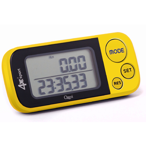 Ozeri 4x3sport Pocket 3D Pedometer and Activity Tracker with Tri-Axis Technology & 30 Day Memory