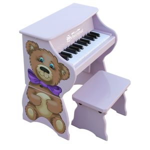 Schoenhut 25 Key Teddy Bear w/ Bench