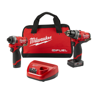 M12 FUEL 2-Tool Combo Kit â 1/2" Drill/Driver & 1/4" Hex Impact Driver