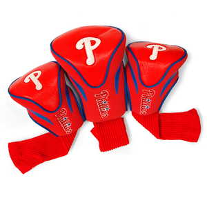 Team Golf Philadelphia Phillies 3 Pack Countour Headcover