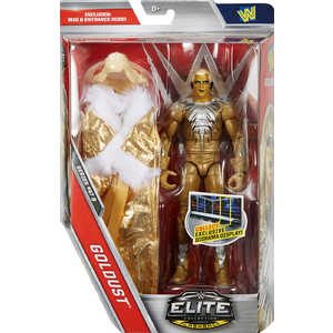 WWE Goldust - Elite 47.5 Toy Wrestling Action Figure