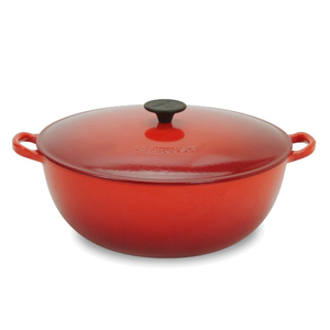 3.5qt Cast Iron Chefs Oven Cerise