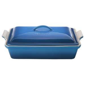 Heritage 4 Qt. Covered Rectangular Casserole Marseille