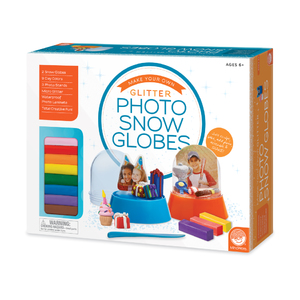 MindWare Make Your Own Glitter Photo Snow Globes