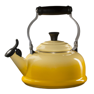 Enamel on Steel 1.7 Qt Whistling Kettle Sun