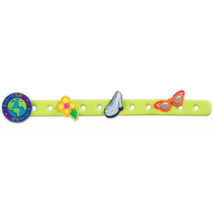 Karito Kids Gia Green Charm Bracelet with Three Charms
