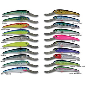 Mann's Bait Stretch Textured 30+ - Red Head Holographic