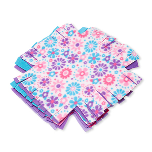 Created By Me! Flower Fleece Quilt Ages 6+ Years