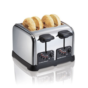 Classic Chrome 4 Slice Toaster