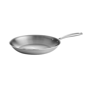 Gourmet Tri-Ply Clad 18/10 Stainless Steel 12" Fry Pan