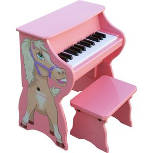 Schoenhut Piano Pals Horse Piano W/Bench