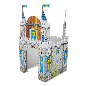 Cardboard Medieval Castle Structure Ages 2+ Years