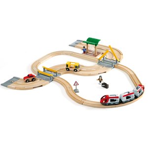 Brio Road & Rail Travel Set