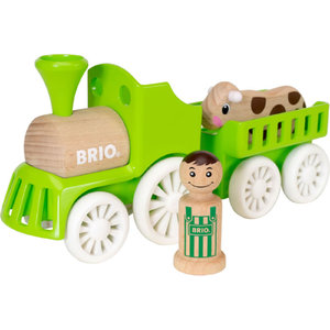 Brio Push-Along Farm Train Set