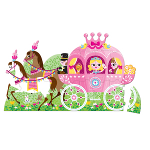 Princess Coach Floor Puzzle