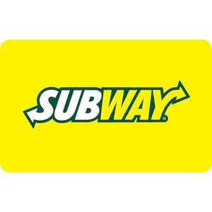 SUBWAYÂ® Card $50