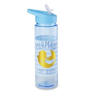Plastic Sports Bottle - Mermaid Off Duty